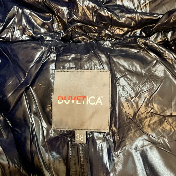 Hooded down goose coat by Duvetica - Picture 4 of 9